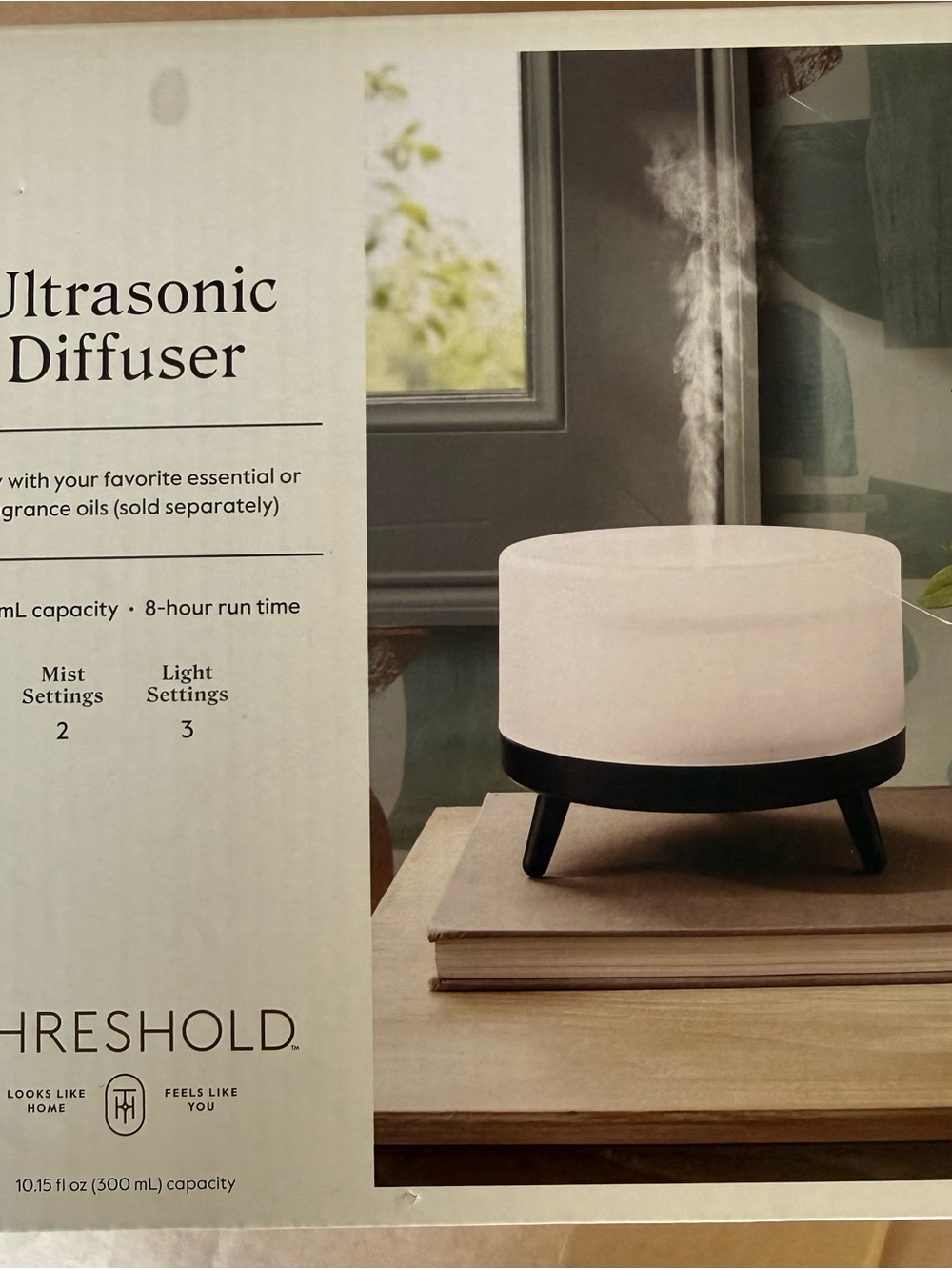 Threshold White and Black Aromatherapy Diffuser